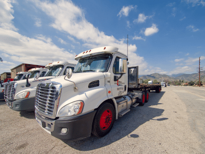 Totten Tubes delivery trucks